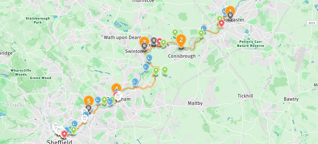 View Don Valley Way Map